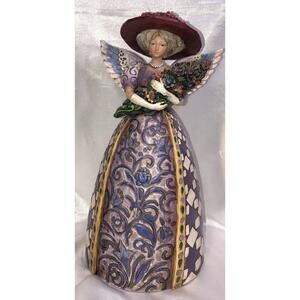 Jim Shore 2004 Heartland Creek Scarlet Millenery Figurine 11"